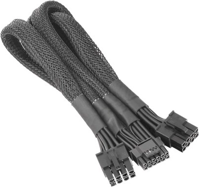 Προσαρμογέας καλωδίου τροφοδοσίας PCIe Gen5 2x 8pin σε 12+4pin 12VHPWR, 600 mm