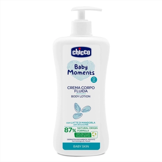Γαλάκτωμα σώματος με αμύγδαλο CHICCO Baby Moments 500 ml