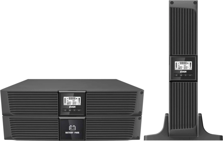 Ευελιξία Rack / Tower και περιστρεφόμενη LCD