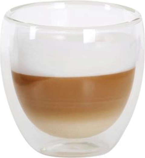 Γυάλινη κούπα cappuccino TORO από διπλό βοριοπυριτικό γυαλί 280 ml