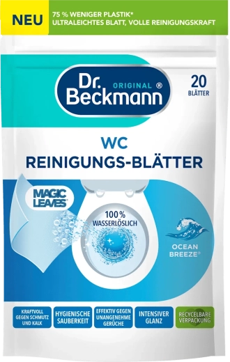 Dr. Beckmann καθαριστικά μαντηλάκια για τουαλέτα Ocean Breeze, 20 τεμ.