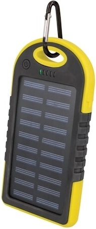 Setty ηλιακό powerbank 5000 mAh κίτρινο