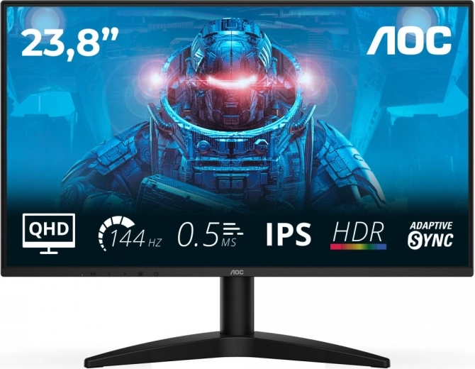 οθόνη 23,8" IPS 144 Hz με HDMI και DisplayPort