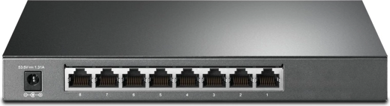 Έξυπνος gigabit διακόπτης TP-LINK JETSTREAM, 8 θύρες (4× PoE+)