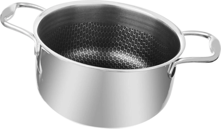 Ανοξείδωτη κατσαρόλα COOKCELL 24 cm, 4,8 l με αντικολλητική επιφάνεια