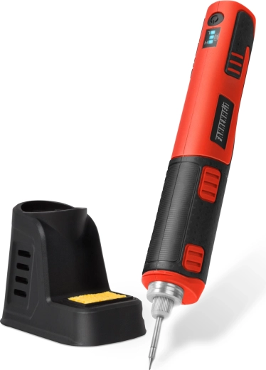 Επαναφορτιζόμενο κολλητήρι USB-C με σφουγγαράκι καθαρισμού