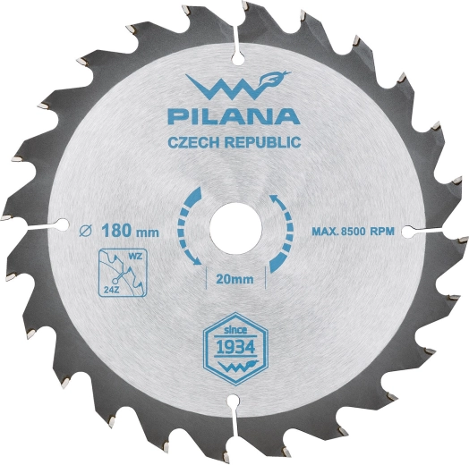 Δίσκος πριονιού PILANA SK 5255 WZ 180 mm, 24 δόντια