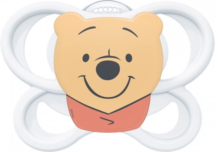 Πιπίλα NUK Perfect Match Air Disney Αρκουδάκι Γουίνι το Αρκουδάκι 0–6 μηνών, λευκή