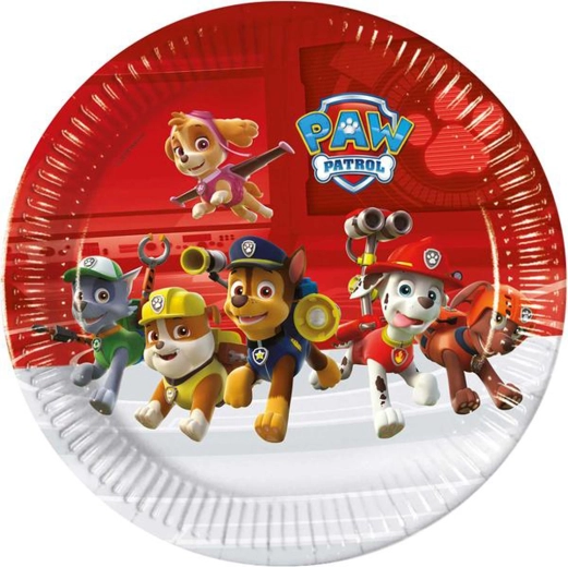 Χάρτινα πιάτα PAW PATROL 20 cm, 6 τεμ.