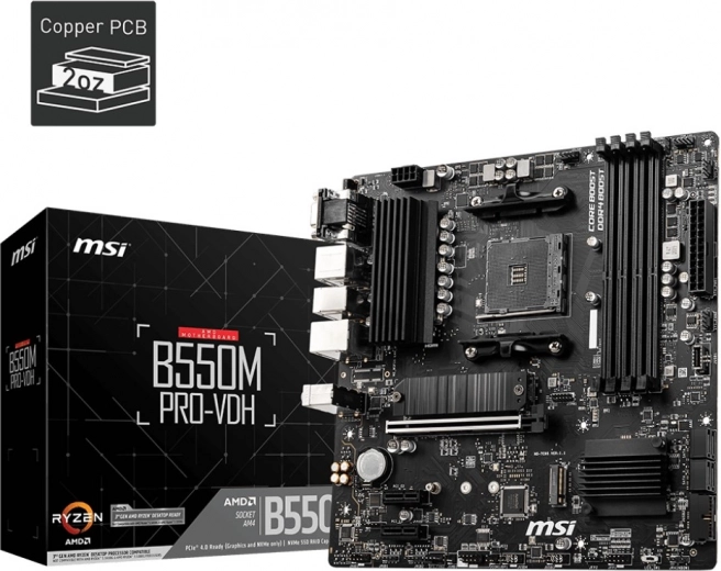 Μητρική πλακέτα MSI B550M PRO-VDH