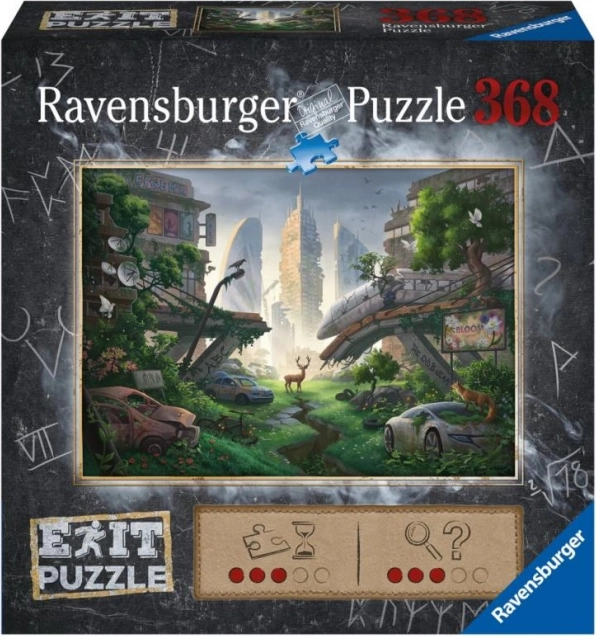 Παζλ Ravensburger EXIT: Εγκαταλελειμμένη πόλη 368 κομμάτια
