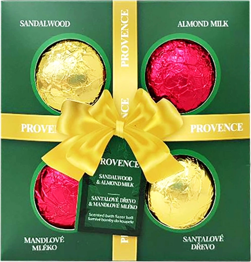 Αφρώδεις μπάλες μπάνιου Provence 4 τεμ.