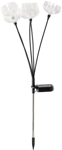 Ηλιακή κηπουρική λάμπα Μέδουσα mini 68 cm, multicolor 5 LED