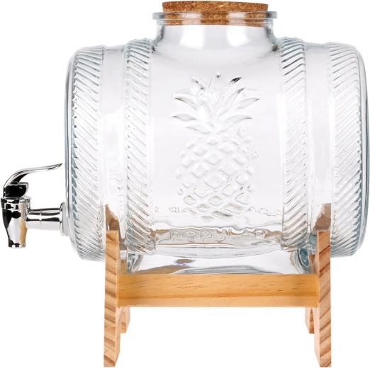 Χοντρό γυαλί με ανάγλυφο ανανά