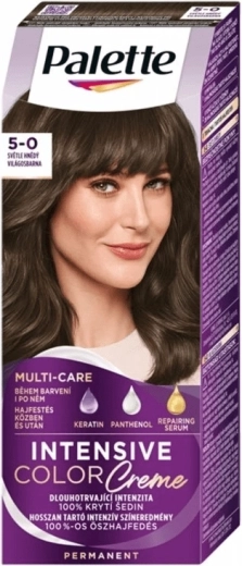 Palette Intensive Color Creme 5-0 ανοιχτό καστανό 50 ml