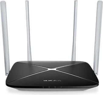Mercusys AC12 AC1200 δρομολογητής Wi‑Fi διπλής ζώνης (1× WAN, 3× LAN)