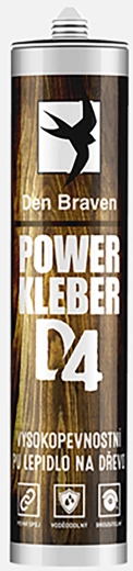Αδιάβροχη κόλλα монтаж σε μπεζ χρώμα 300 ml D4 POWER KLEBER