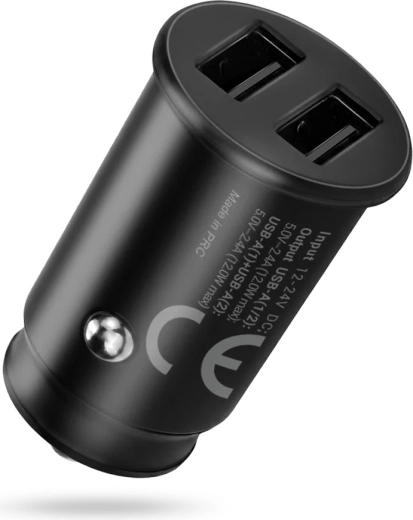 Φορτιστής αυτοκινήτου everActive CC-25, 2× USB, 12 W