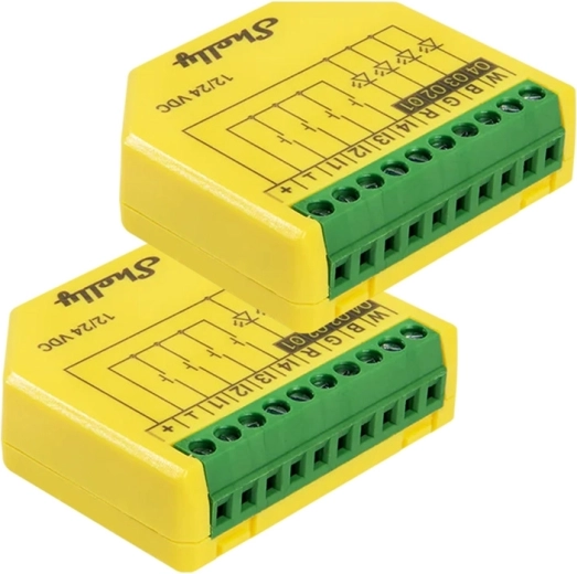 Shelly Plus rgbw pm ελεγκτής ταινιών LED (2 τεμ.)