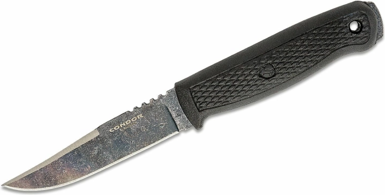 Condor Bushglider Black υπαίθριο μαχαίρι 10,7 cm με θήκη