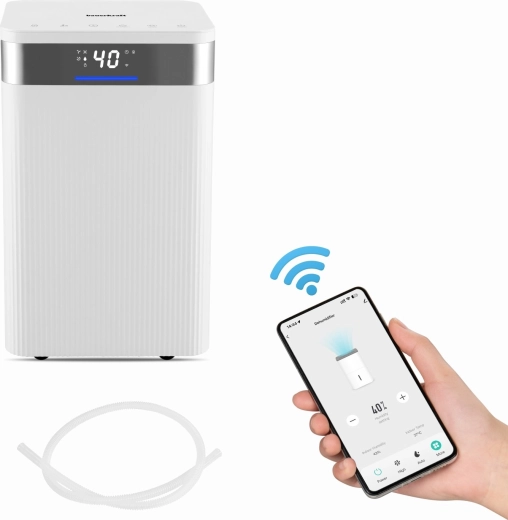 Αφυγραντήρας αέρα Bauerkraft με Wi‑Fi 12 l/24 h