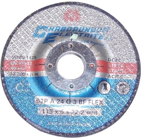 Δίσκος λείανσης για χάλυβα 125 × 6 × 22,2 mm