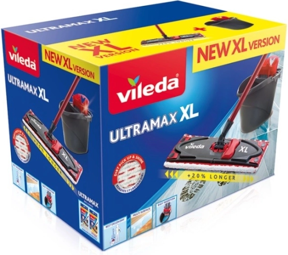 Σετ σφουγγαρίστρας Vileda Ultramax XL με κουβά