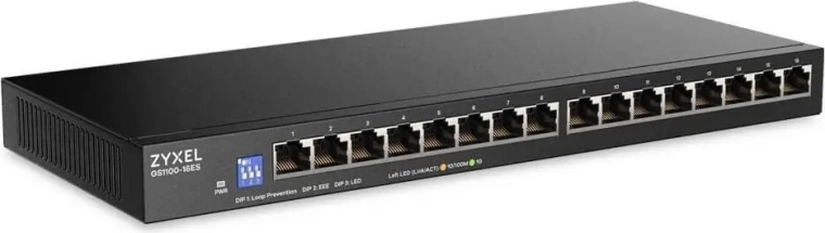 Zyxel GS1100 Switchable μη διαχειριζόμενο gigabit switch 16 θυρών