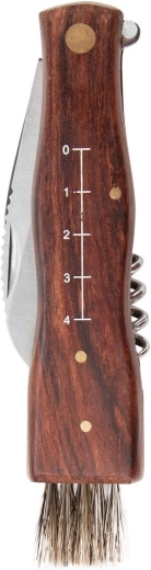 Ενσωματωμένο βουρτσάκι και χάρακας 1–4 cm