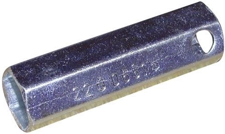 Σωληνωτό κλειδί μονής όψης 17 mm, γαλβανισμένο