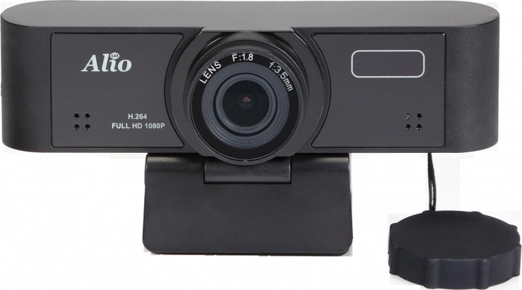 Webcam Alio FHD84 Full HD 1080p με αυτόματη εστίαση και διπλό μικρόφωνο