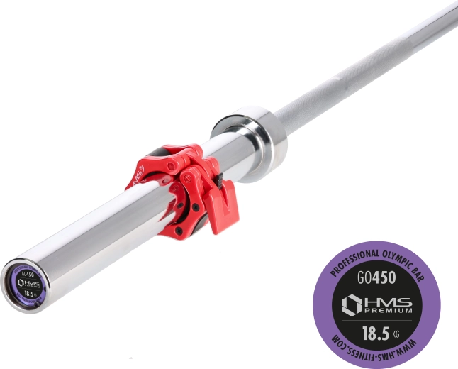 Ολυμπιακή μπάρα HMS PREMIUM GO450 220 cm, διάμετρος 50 mm