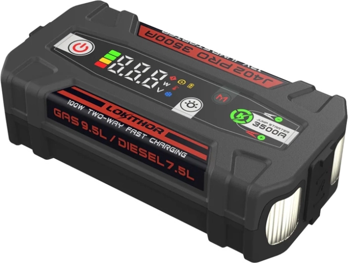 Lokithor J402 Pro εκκινητής (jump starter) 3500 A (88,8 Wh)