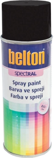 Σπρέι βαφής BELTON RAL 9005 ματ μαύρο 400 ml