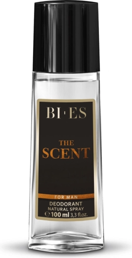 Ανδρικό αποσμητικό σε γυάλινο μπουκάλι BI-ES The Scent 100 ml