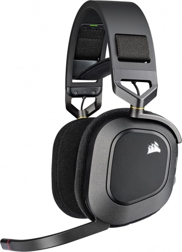 Corsair HS80 RGB Wireless Carbon ασύρματα gaming ακουστικά
