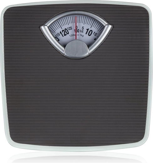 Προσωπική μηχανική ζυγαριά 130 kg – μαύρη