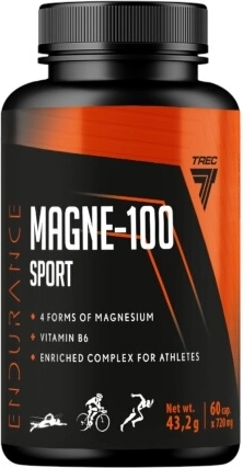 Trec Endurance Magne–100 Sport 60 κάψουλες