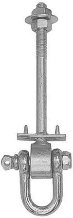 Γάντζος κούνιας M12 × 130 mm, αντοχή 70 kg