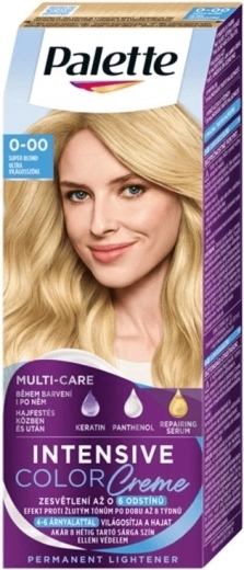 Κρέμα Βαφής Μαλλιών Palette Intensive Color Creme super blond 0-00 (E20) 50 ml