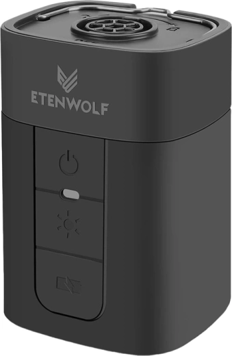 Ηλεκτρική αντλία Etenwolf AIR 5 Pro 10.400 mAh, μαύρη