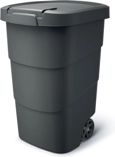 Κινητός κήπου κάδος Wheeler 95 l με καπάκι