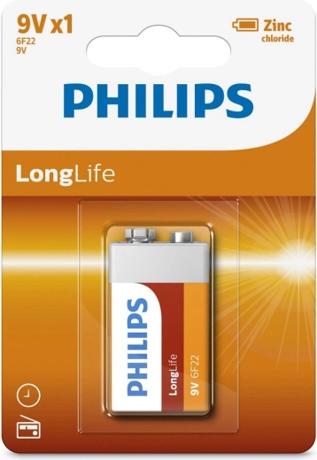 Μπαταρία LongLife 9V 6F22