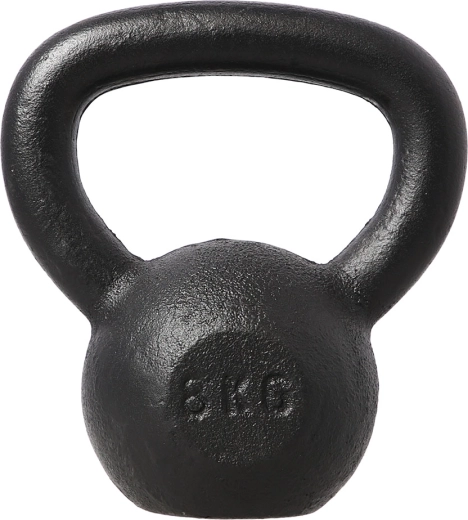 Χυτοσιδηρό kettlebell HMS 8 kg, μαύρο