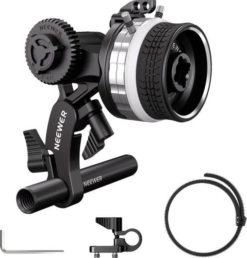 Neewer mini follow focus PG001 με στοπ A/B
