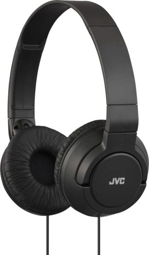 JVC HA-S180 μαύρα ακουστικά on-ear