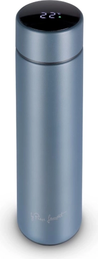 Lamart θερμός με ψηφιακό θερμόμετρο, μπλε, 450 ml