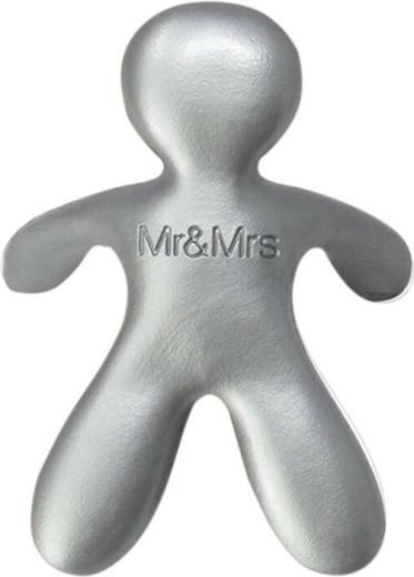 Άρωμα αυτοκινήτου Mr & Mrs Fragrance Cesare Orange & Sandalwood – ασημί