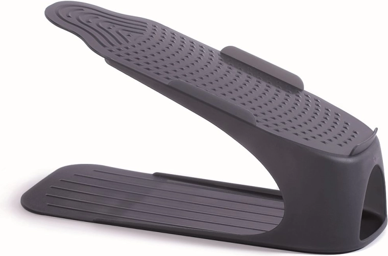 Οργανωτής παπουτσιών Prosperplast Spacyshoe, ανθρακί, σετ 4 τεμ.