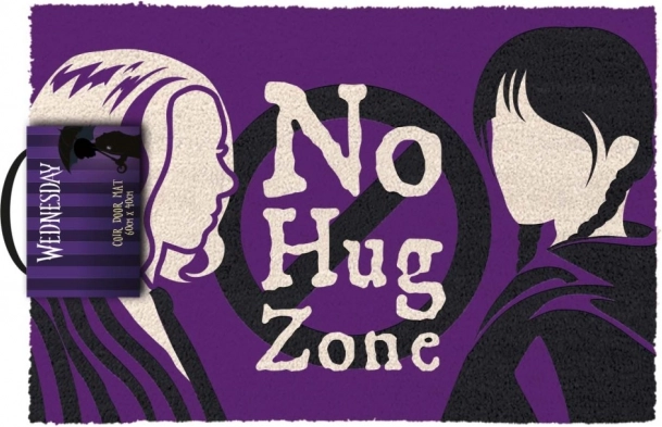 Χαλάκι εισόδου με σχέδιο Wednesday 40x60 cm